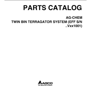 Ag-Chem Twin Bin TerraGator System Parts Catalog Manual - Image 13