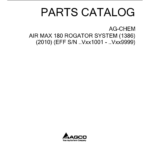 Ag-Chem Air Max 180 RoGator System Parts Catalog Manual - Image 3