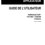 Ag-Chem TG7300, TG8300 Flotation Chassis Operators Manual - Image 1