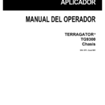 Ag-Chem TG9300 Chassis TerraGator Flotation Chassis Operators Manual - Image 1