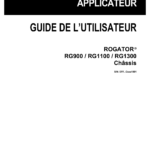 Ag-Chem RG900, RG1100, RG1300 RoGator Row Crop Chassis Operators Manual - Image 1