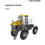 Ag-Chem RG700 Liquid Sprayer Applicator Chassis Operators Manual - Image 1