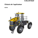 Ag-Chem RG700 Liquid Sprayer Applicator Chassis Operators Manual - Image 2