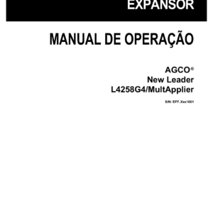 New Leader L4258G4 Multapplier Row Crop System Operators Manual - Image 4