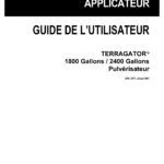 Ag-Chem TerraGator 1800 Gallon, 2400 Gallon Liquid System Flotation System Operators Manual - Image 2