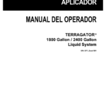 Ag-Chem TerraGator 1800 Gallon, 2400 Gallon Liquid System Flotation System Operators Manual - Image 3
