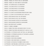AGCO Allis 80R, 80R3, 80S, 80T, 82R, 82S, 82T Sickle Bar Mower Parts Catalog Manual - Image 1