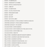 AGCO Allis CA Tractor Parts Catalog Manual - Image 1