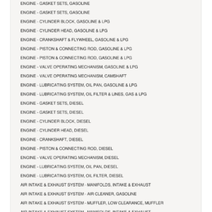 AGCO Allis D15 Tractor Parts Catalog Manual - Image 1