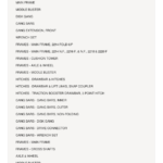 AGCO Allis 2100, 2200, 2300, 2600, 3000 Disk Harrow Parts Catalog Manual - Image 1