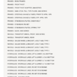 AGCO Allis 2000, 3000 Semi-Mounted and 2500 Wheel Type Moldboard Plow Parts Catalog Manual - Image 1