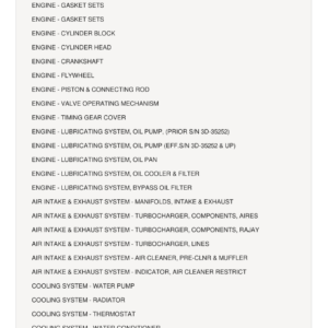 AGCO Allis 7060 Tractor Parts Catalog Manual - Image 1