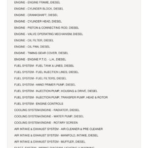AGCO Allis 860 Cotton Stripper Parts Catalog Manual (1978 Model, Diesel SN between 590577 - 594302) - Image 1