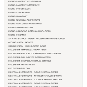 AGCO Allis 5015 Tractor Parts Catalog Manual