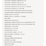 AGCO Allis 100, 200 Series Rolling Cultivator and 101, 201 Series Rotary Parts Catalog Manual - Image 1