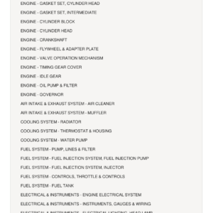 AGCO Allis 5220 Synchro-Shift Tractor Parts Catalog Manual