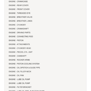 AGCO Allis 9170, 9190 Tractor Parts Catalog Manual - Image 1