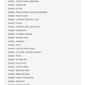 AGCO Allis 9630, 9650 Tractor Parts Catalog Manual - Image 1