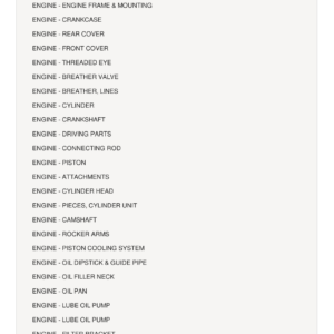 AGCO Allis 9670, 9690 Tractor Parts Catalog Manual - Image 1