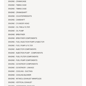 AGCO Allis 5670 Tractor Parts Catalog Manual