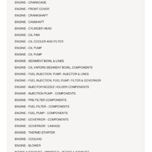 AGCO Allis 5660, 5650 Tractor Parts Catalog Manual