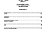 Ag-Chem TG7300, TG8300 TerraGator Chassis Service Repair Manual - Image 1