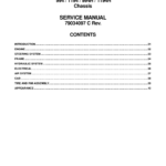 Ag-Chem 994, 1194, 994H, 1194H RoGator Chassis Service Repair Manual - Image 1