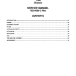 Ag-Chem 1396 RoGator Chasis Service Repair Manual - Image 1