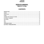 Ag-Chem TG9300 TerraGator Chassis Service Repair Manual - Image 1