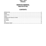 Ag-Chem 9203, 9205 TerraGator Chassis Service Repair Manual - Image 1