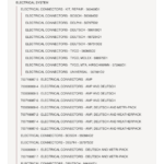 Ag-Chem Electrical Connectors Parts Catalog Manual - Image 1