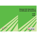 AGCO Allis 6.60, 6.80 Operators Manual (Portuguese) - Image 1
