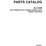 Ag-Chem 1844 TerraGator Chassis (3208T) Parts Catalog Manual (Auto Trans) (1994 - 1995) - Image 1