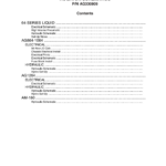 Ag-Chem 864, 1064, 1264, AM-180 RoGator Electrical & Hydraulic Schematics Manual (2004 - 64 Series) - Image 1
