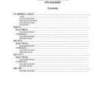 Ag-Chem 874, 1074, 1274C, AM-180 RoGator Electrical & Hydraulic Schematics Manual (2006 - 74 Series) - Image 1