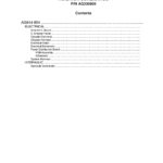 Ag-Chem 844, 854 RoGator Electrical & Hydraulic Schematics Manual (1995) - Image 1