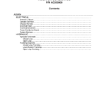Ag-Chem 854 RoGator Electrical & Hydraulic Schematics Manual - Image 1
