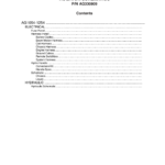 Ag-Chem 1054, 1254 RoGator Electrical & Hydraulic Schematics Manual (2000) - Image 1