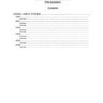 AG Chem 2400GL Liquid System TerraGator Electrical Schematics Manual - Image 1