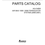 Ag-Chem Air Max 1000, 2000 TerraGator System Parts Catalog Manual - Image 1