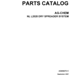 New Leader L2020 Dry Spreader System Parts Catalog Manual - Image 1
