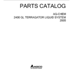 Ag-Chem 2400 Gl TerraGator Liquid System Parts Catalog Manual - Image 4