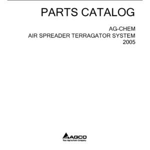 Ag-Chem Air Spreader TerraGator System Parts Catalog Manual - Image 6
