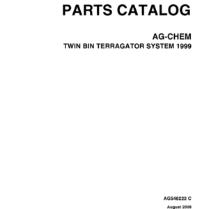 Ag-Chem Twin Bin TerraGator System Parts Catalog Manual - Image 2