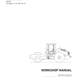 Ammann ARS 220 Soil Compactor Service Repair Manual (EU Stage V & Tier 4F)