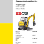 Wacker Neuson 2503, 3503, 3703 (SN Starting with AG) Excavator Service Repair Manual - Image 2