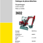 Wacker Neuson 2702, 2702 Force, 2902, 2902 Force, 3402, 3402 Force, 3602, 3602 Force Excavator Service Repair Manual - Image 1