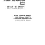 John Deere 803M, 853M Tracked Feller Bunchers (Closed-Loop Hydraulic) Technical Repair Manual (SN C409163 & D409163 and up) - Image 2