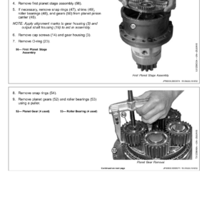 John Deere 803M, 853M Tracked Feller Bunchers (Closed-Loop Hydraulic) Technical Repair Manual (SN C409163 & D409163 and up) - Image 4