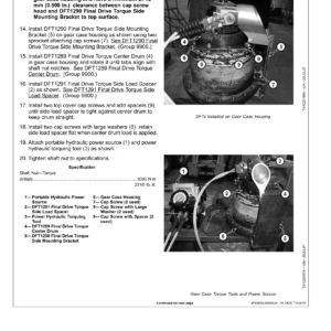 John Deere 859M Tracked Feller Bunchers (Closed-Loop Hydraulic) Technical Repair Manual (SN F409163 & L409163 and up) - Image 3